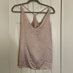 NEW Stars Above Pink Satin Cami Tank Size XXL
